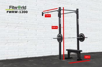 Рама CROSSFIT с креплением к стене FWRW-1200 ― ФИТНЕСЦЕНТР.ru