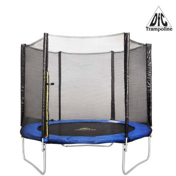 Батут DFC Trampoline Fitness 12 футов с сеткой  12FT-TR-E ― ФИТНЕСЦЕНТР.ru