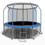 БАТУТ I-JUMP ELEGANT 16FT Green/Blue.