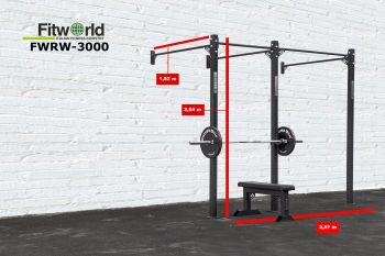 Рама CROSSFIT с креплением к стене FWRW-3000 ― ФИТНЕСЦЕНТР.ru