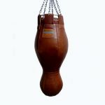 Боксерский мешок TOTALBOX 32/20х110-45 фигурный, коричневый (кожа EXTRA)