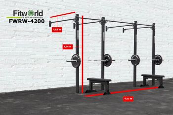 Рама CROSSFIT с креплением к стене FWRW-4200 ― ФИТНЕСЦЕНТР.ru