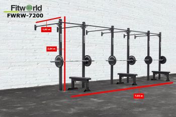 Рама CROSSFIT с креплением к стене FWRW-7200 ― ФИТНЕСЦЕНТР.ru