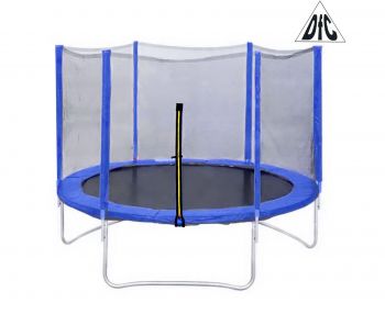 БАТУТ DFC TRAMPOLINE FITNESS С ВНЕШНЕЙ СЕТКОЙ 12FT-TR-B (LG) ― ФИТНЕСЦЕНТР.ru