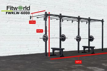 Рама CROSSFIT с креплением к стене FWRWL-6000 ― ФИТНЕСЦЕНТР.ru