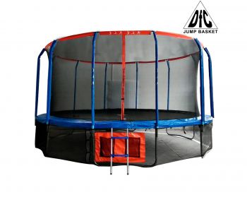 Батут DFC JUMP BASKET с сеткой 14FT-JBSK-B ― ФИТНЕСЦЕНТР.ru