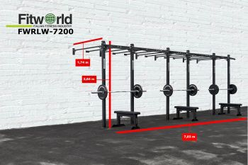 Рама CROSSFIT с креплением к стенеFWRWL-7200 ― ФИТНЕСЦЕНТР.ru