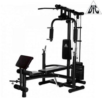 Силовой комплекс со скамьей DFC Homegym D854 ― ФИТНЕСЦЕНТР.ru