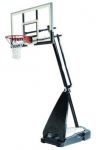 Баскетбольная стойка мобильная, стекло Spalding 54" Glass Hybrid Portable  арт 71674CN 