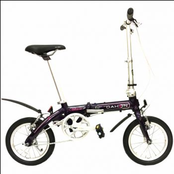 Велосипед складной Dahon Dove Uno Grape 14" (2017) ― ФИТНЕСЦЕНТР.ru