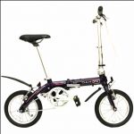 Велосипед складной Dahon Dove Uno Grape 14" (2017)