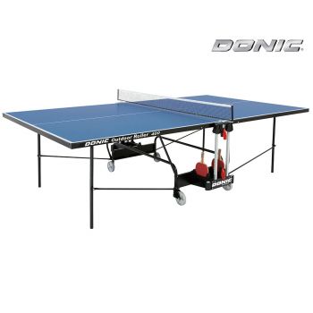 Всепогодный Теннисный стол Donic Outdoor Roller 400 синий/зеленый ― ФИТНЕСЦЕНТР.ru