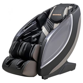 Массажное кресло Ergonova ErgoLine 4 Black Grey  ― ФИТНЕСЦЕНТР.ru