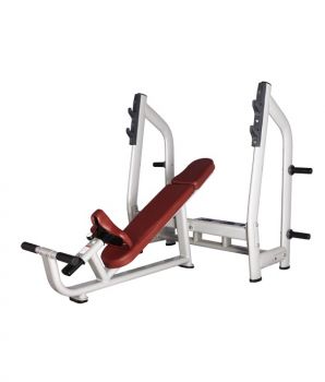 BRONZE GYM H-025 Скамья для жима с положительным наклоном (ЧЕРНЫЙ) ― ФИТНЕСЦЕНТР.ru