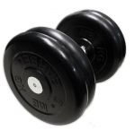 Гантель BARBELL неразборная черная 21 кг MB-FdbM-B21