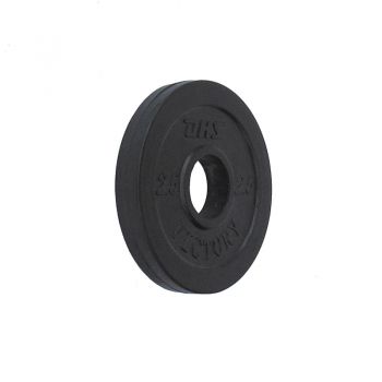 Диск VERTEX Crossfit черный 2,5 кг. ― ФИТНЕСЦЕНТР.ru