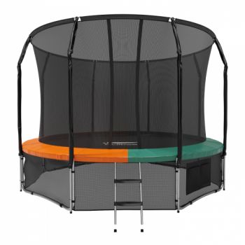 Батут Eclipse Space Twin Green/Orange 14FT ― ФИТНЕСЦЕНТР.ru