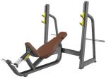 СКАМЬЯ-СТОЙКА ДЛЯ ЖИМА ПОД УГЛОМ ВВЕРХ (OLYMPIC BENCH INCLINE) DHZ E-1042В