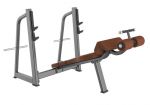 СКАМЬЯ-СТОЙКА ДЛЯ ЖИМА ПОД УГЛОМ ВНИЗ (OLYMPIC DECLINE BENCH) DHZ E-1041В