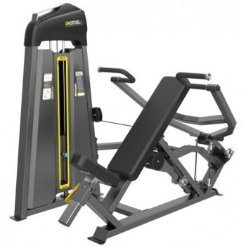 ЖИМ ОТ ПЛЕЧ (SHOULDER PRESS). СТЕК 109 КГ. DHZ E-3006 ― ФИТНЕСЦЕНТР.ru