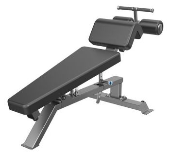 СКАМЬЯ ДЛЯ ПРЕССА РЕГУЛИРУЕМАЯ (ADJUSTABLE DECLINE BENCH) DHZ A3037 ― ФИТНЕСЦЕНТР.ru