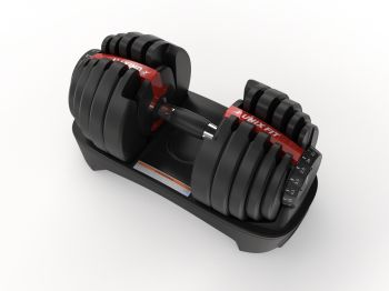 Гантель со ступенчатой регулировкой Unixfit 24kg ― ФИТНЕСЦЕНТР.ru