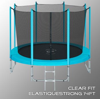 Батут Clear Fit ElastiqueStrong 14ft ― ФИТНЕСЦЕНТР.ru
